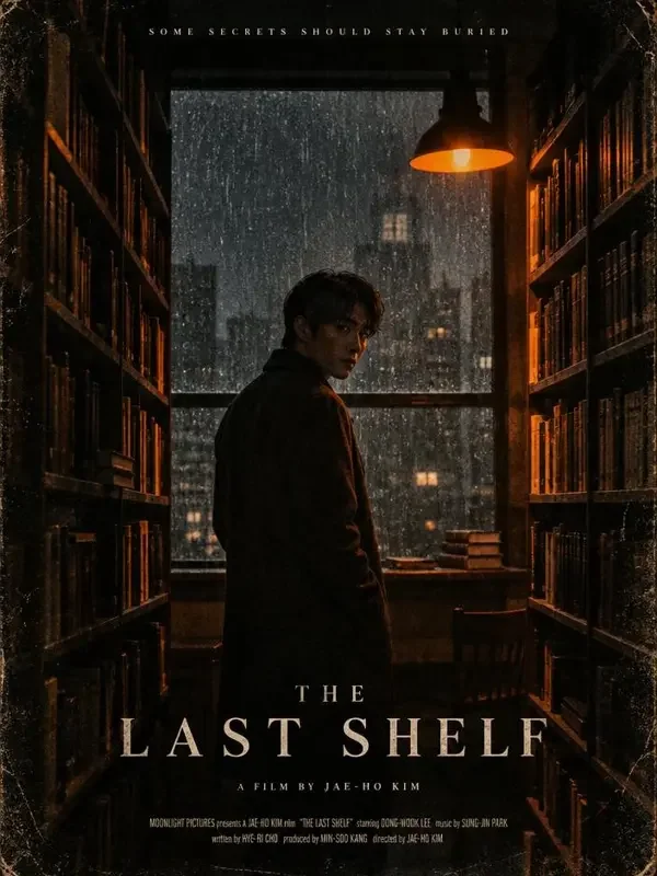 雨夜图书馆的第七个证人短剧封面，悬疑题材，评分9.4